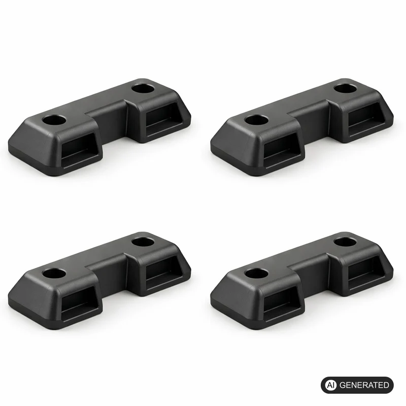4x Halterung kompatibel mit Bosch Werkzeugkiste L-Boxx