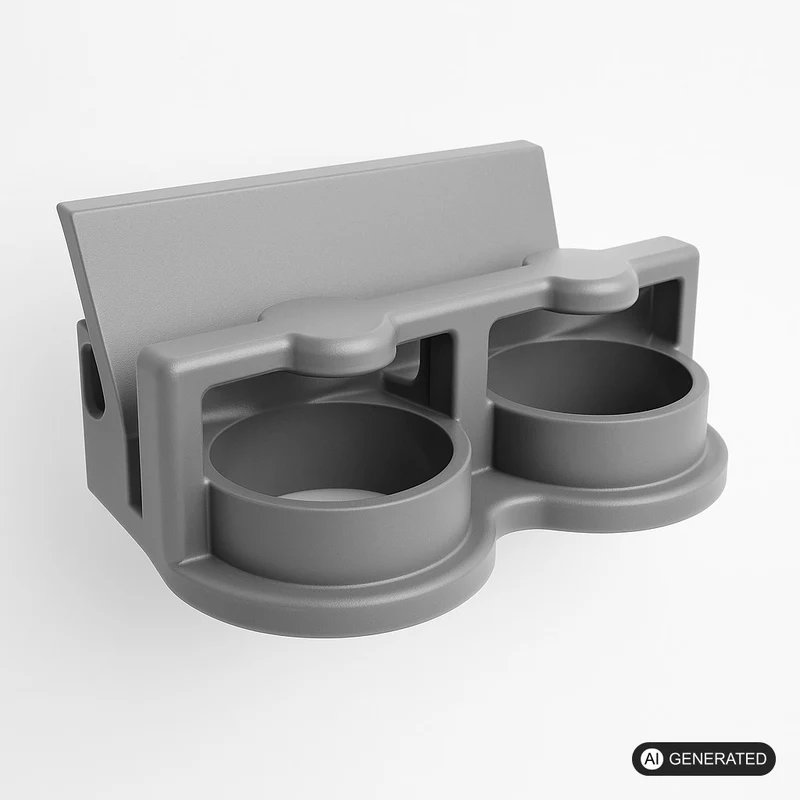 Getränkehalter kompatibel mit VW Golf 3 / Golf Mk3 Cabrio – Cupholder