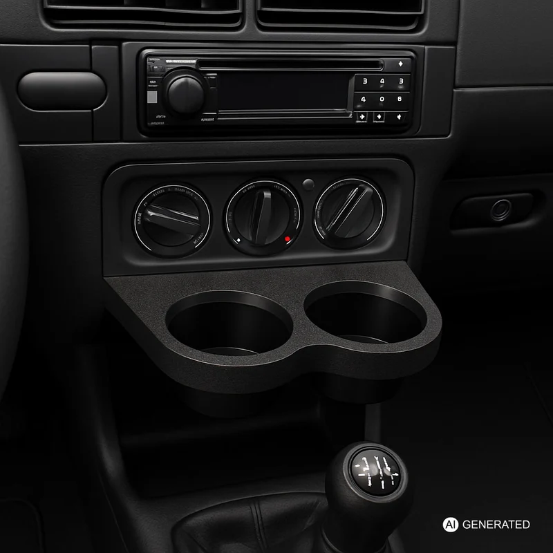 Getränkehalter kompatibel mit VW Golf 3 / Golf Mk3 Cabrio – Cupholder