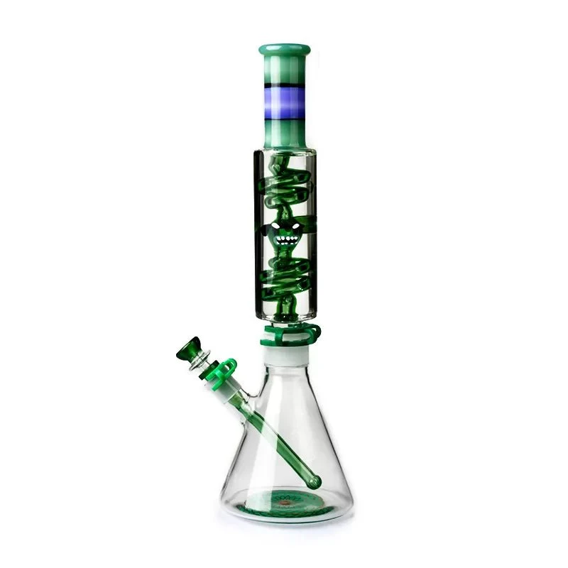 GDH Green Turtle Freezable Coil Bong