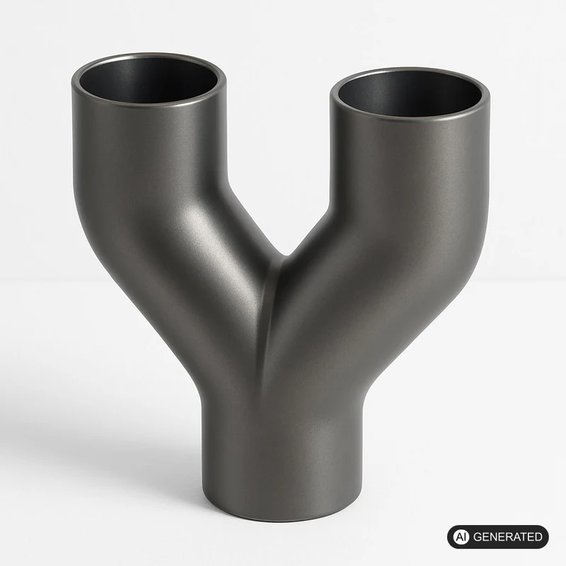 Y-Adapter passend für DN50 50mm HT Absauganlage