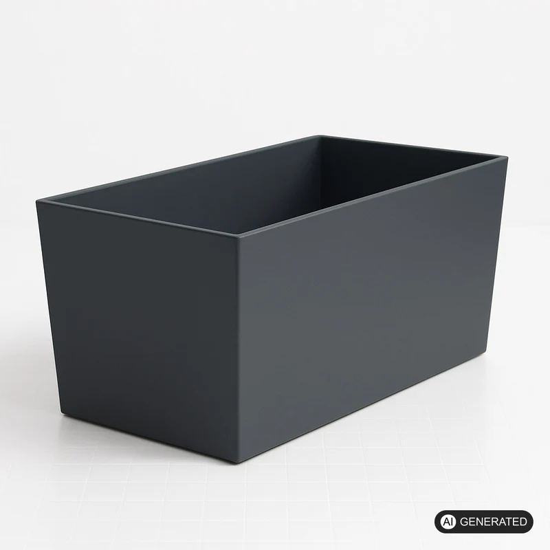 Ablagebox Box 120 mm passend für Küpper Lochwand und Eurolochung 45 mm