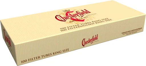 Chesterfield Filter Zigarettenhülsen