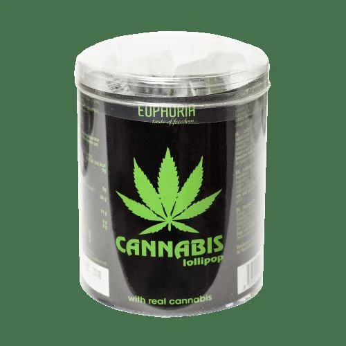 Euphoria Cannabis Lollipop Tube