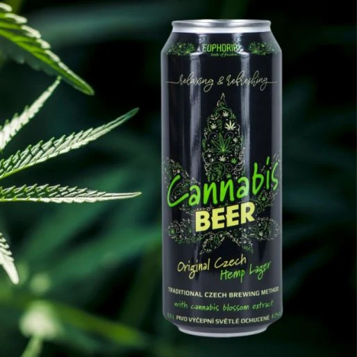Euphoria Cannabis Bier Original Doze 0,5L