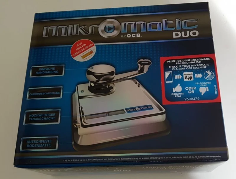 AKTIONSPREIS - OCB Mikromatic DUO chrom Hebelgerät Metall