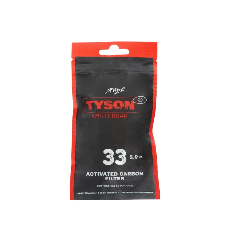 Purize X Tyson Activ Filters Xtra Slim 5.9mm 50 Stk.