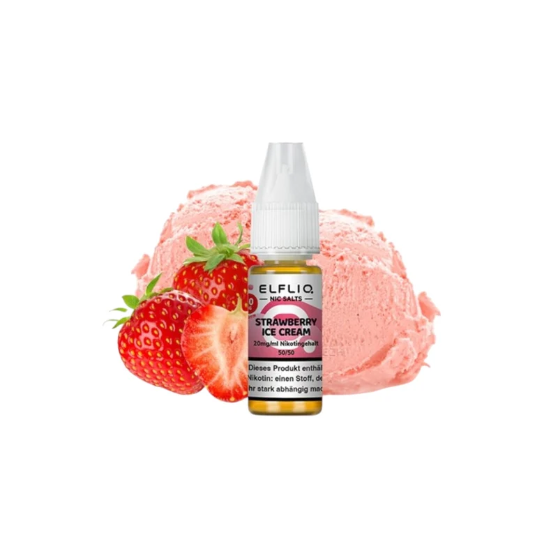 Elfliq von Elfbar Liquid Strawberry Ice Cream 20 MG
