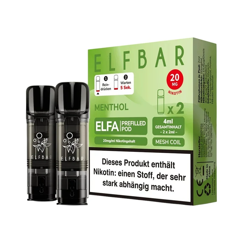 Elfbar Elfa Pods Menthol